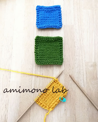 初心者さんまずは棒針編みのコースターから 横浜 編み物教室 あみらぼ Amimono Lab