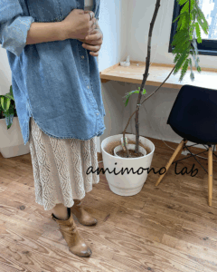 分散増減目スカート